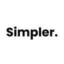 Simpler logo white sq