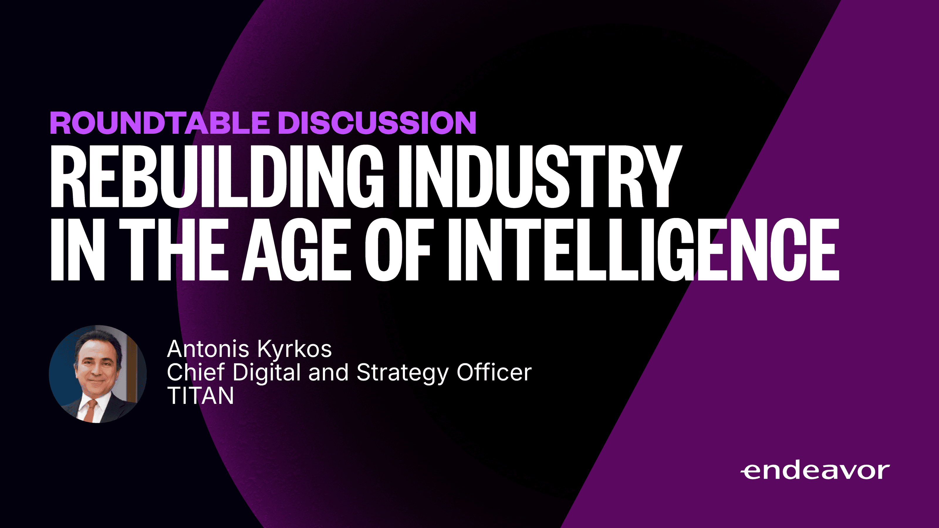 Rebuilding Industry in the Age of Intelligence