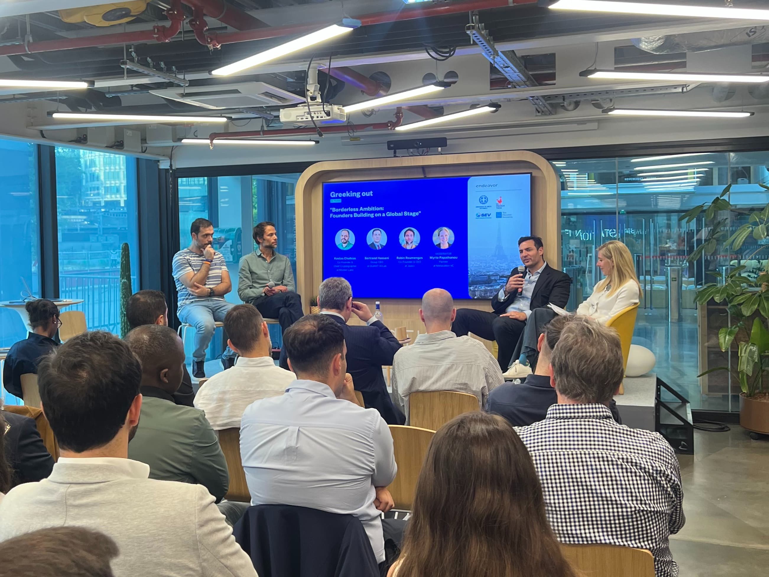 Greeking out in Paris: Founders Building on a Global Stage