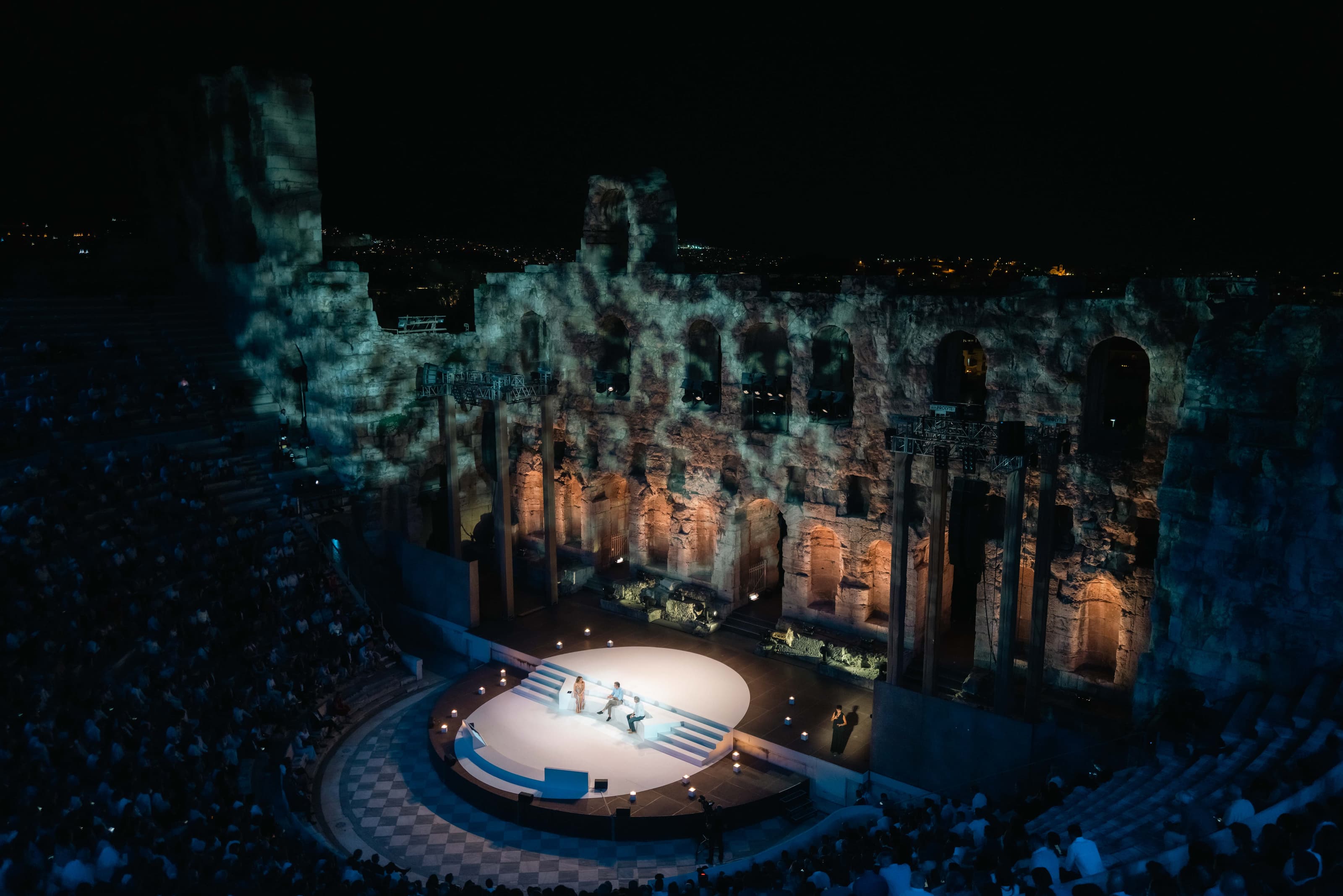 1st Innovation Summit in Athens, Greece held at the Odeon of Herodes Atticus